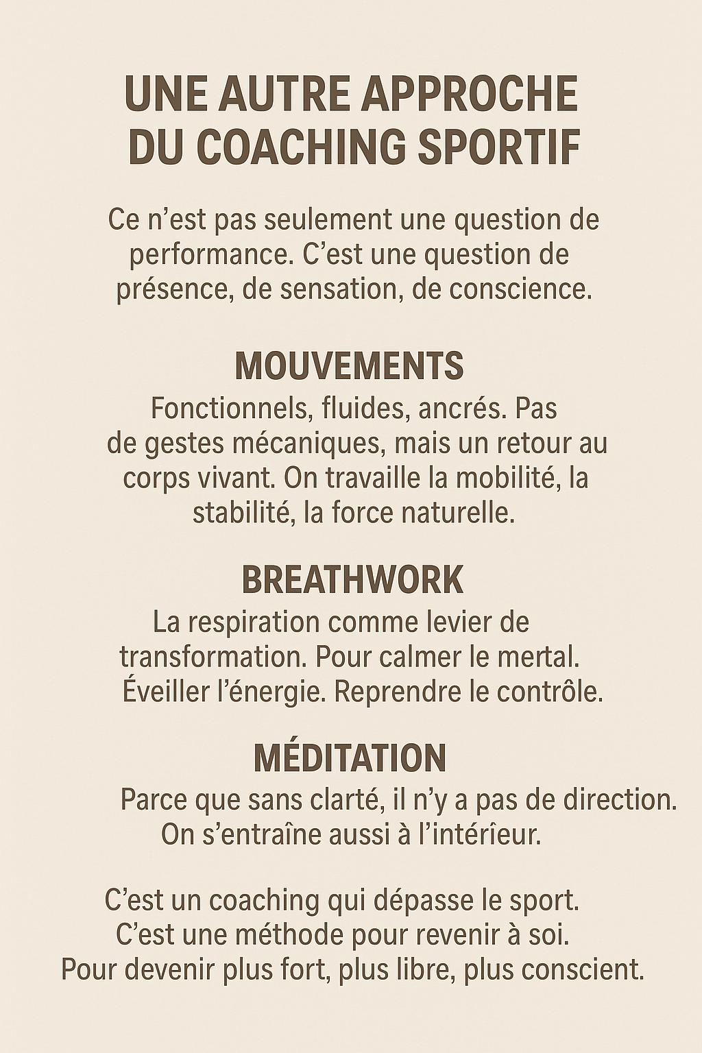 Coaching